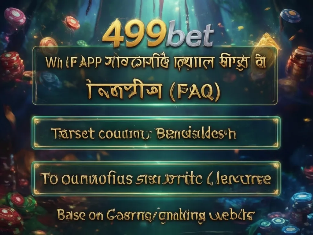 499bet Win APK FAQ and Help Guide